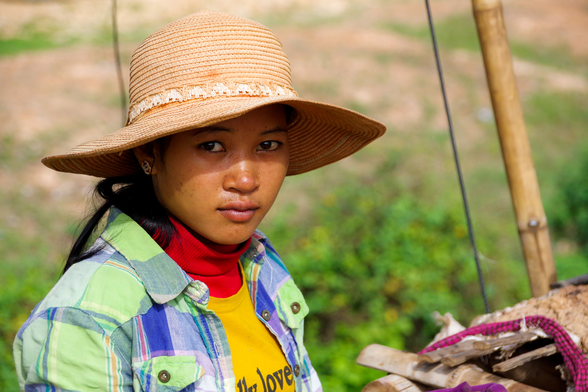 Strong, beautiful, optimistic women in Cambodia. 